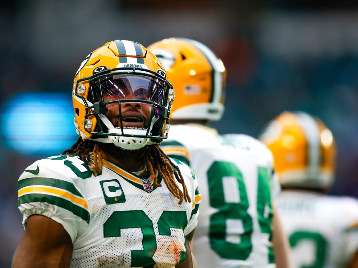 Packers RB AJ Dillon eager to rebound after busy offseason of