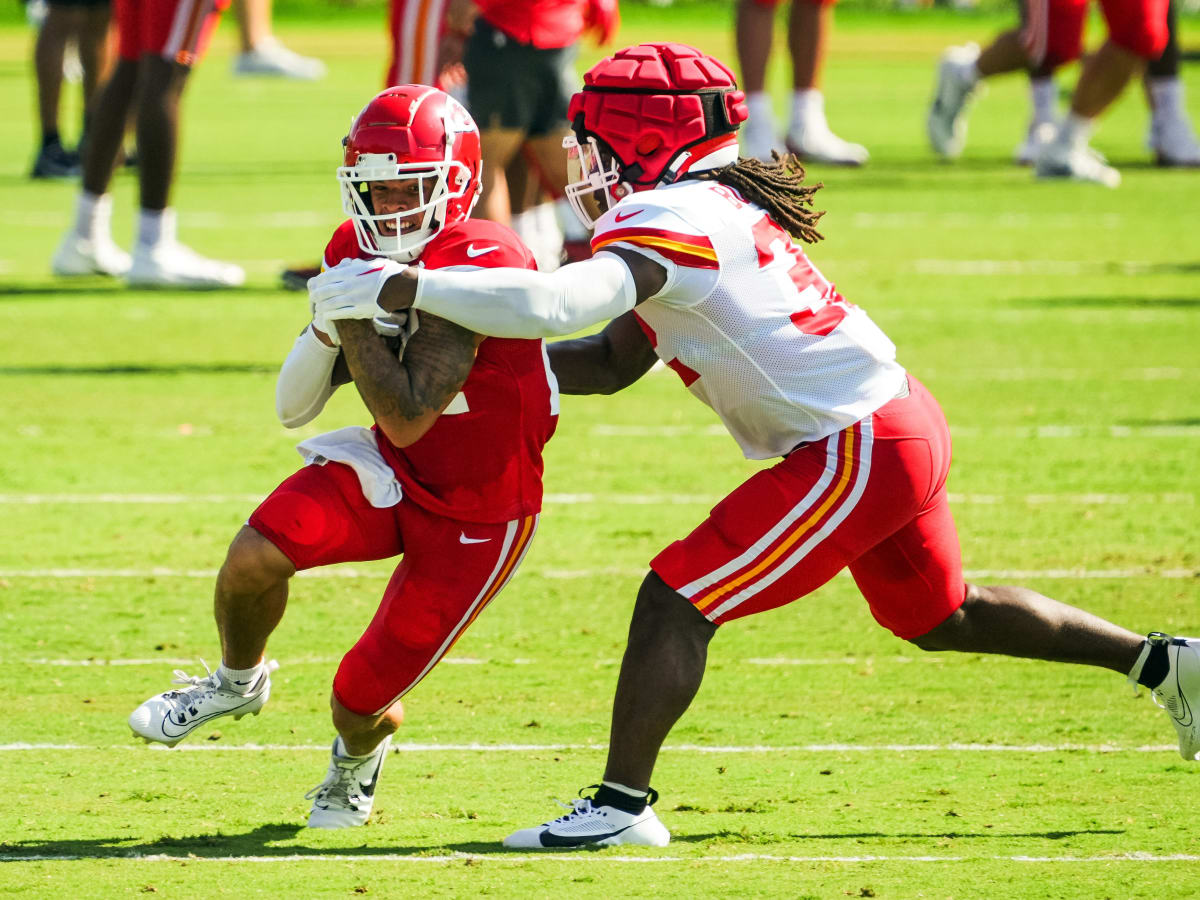 WR Skyy Moore is feeling comfortable at Chiefs training camp