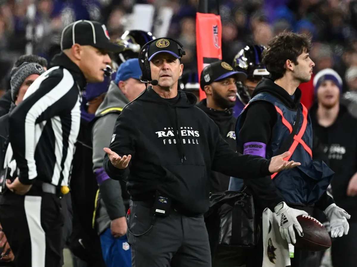 Ravens' John Harbaugh is in favor of NFL changing a rule to protect  offensive players more