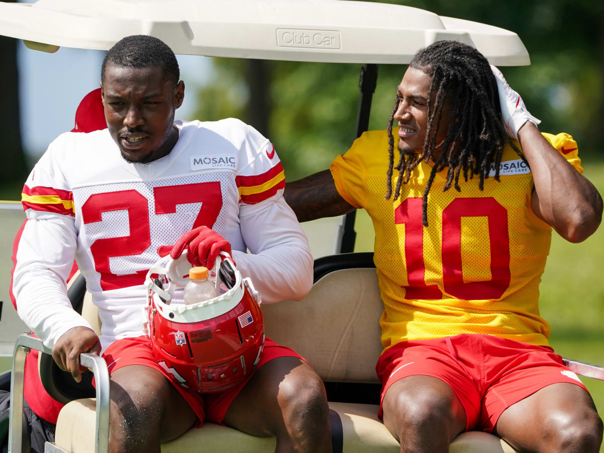 Chiefs' Isiah Pacheco, Tershawn Wharton have 'a chance' to play in