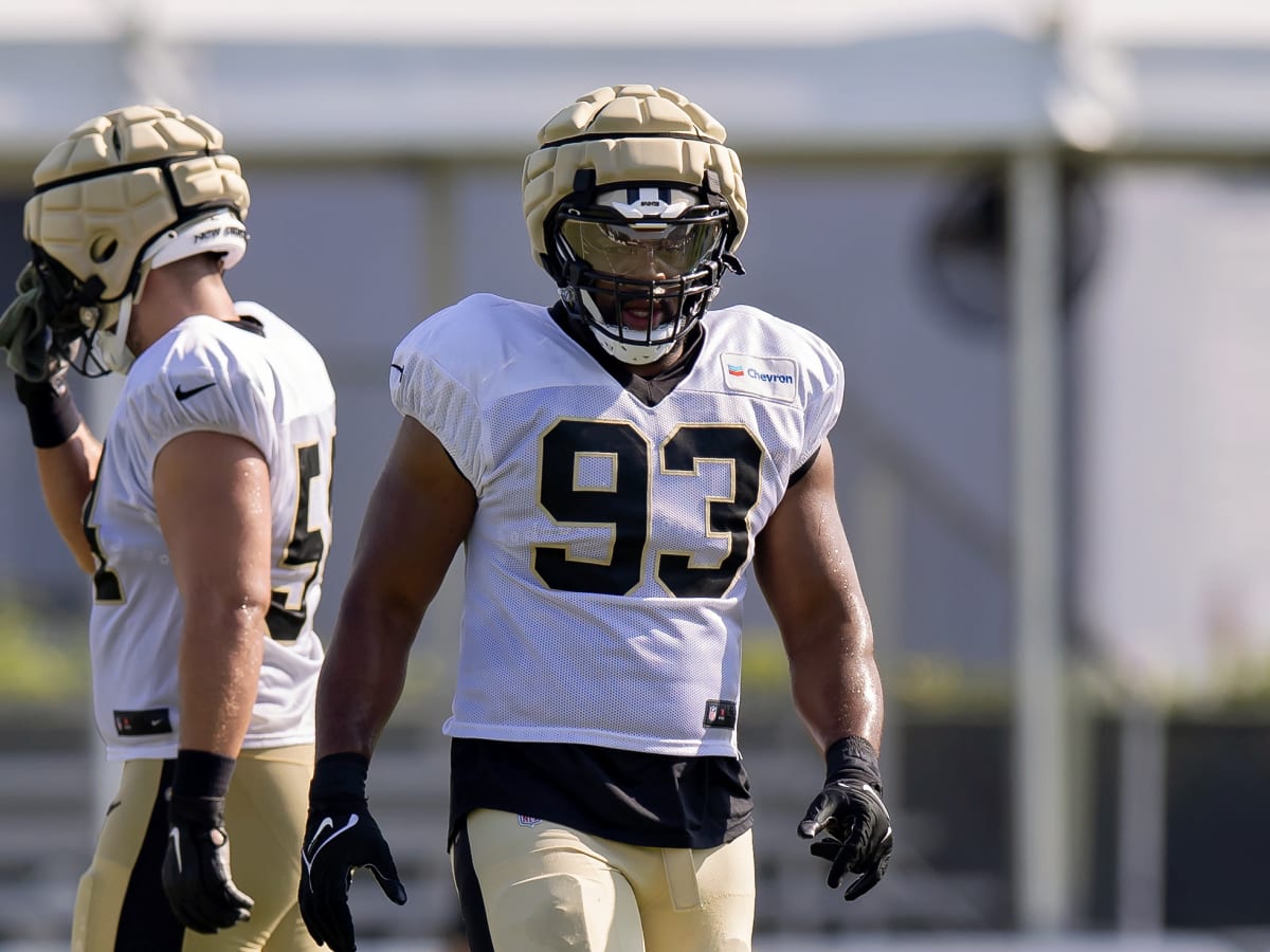 Saints OL Trevor Penning booted from practice after starting fight