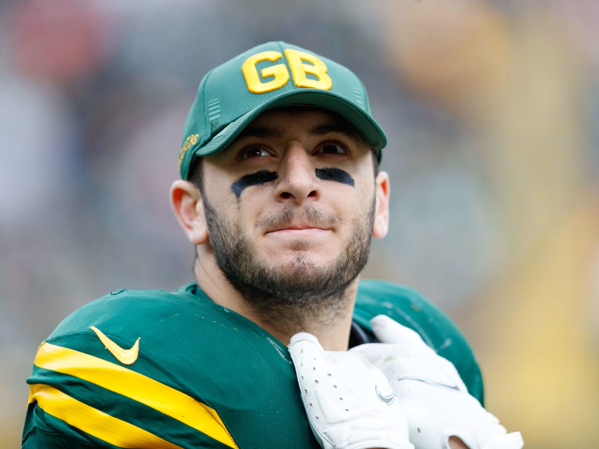 Green Bay Packers tight end Tyler Davis (84) in the second half of an NFL  football game against the Baltimore Ravens, Sunday, Dec. 19, 2021, in  Baltimore. (AP Photo/Nick Wass Stock Photo - Alamy