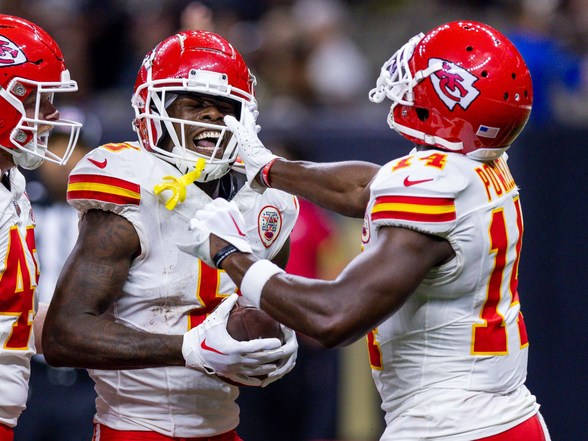 Chiefs WRs Richie James, Justyn Ross and Nikko Remigio shine vs. Saints - A  to Z Sports