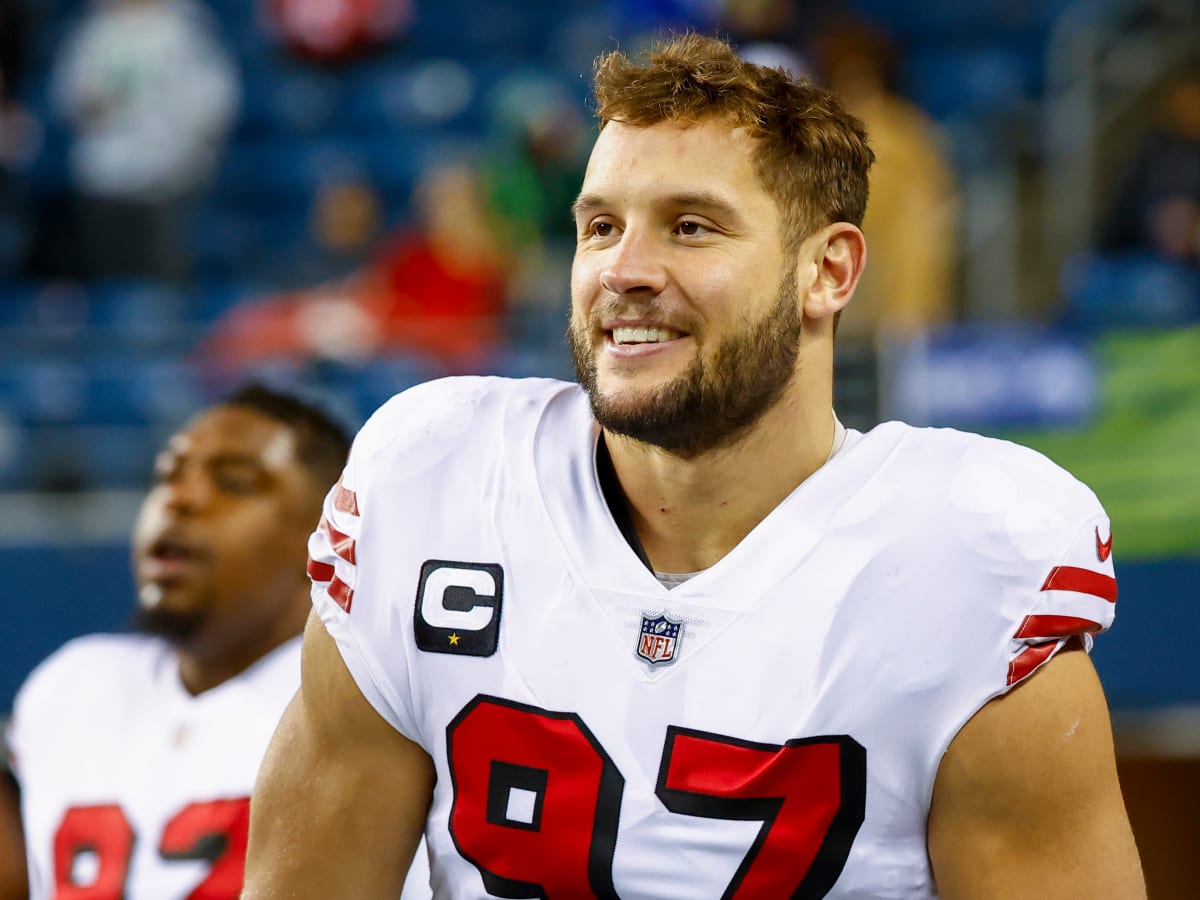 49ers' Lynch 'confident' Nick Bosa deal will get done amid holdout