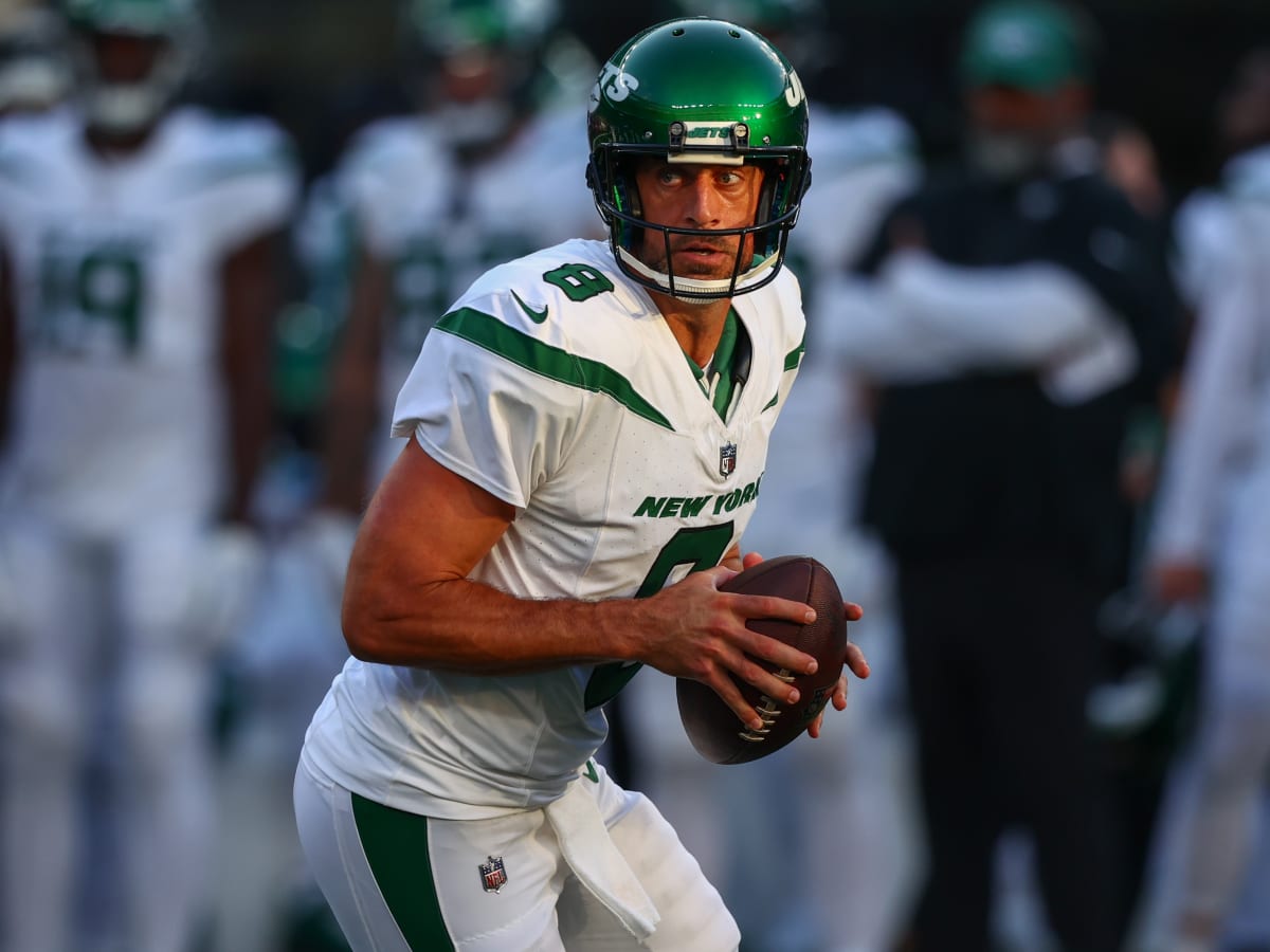 Aaron Rodgers throws TD pass in Jets' preseason debut vs. Giants