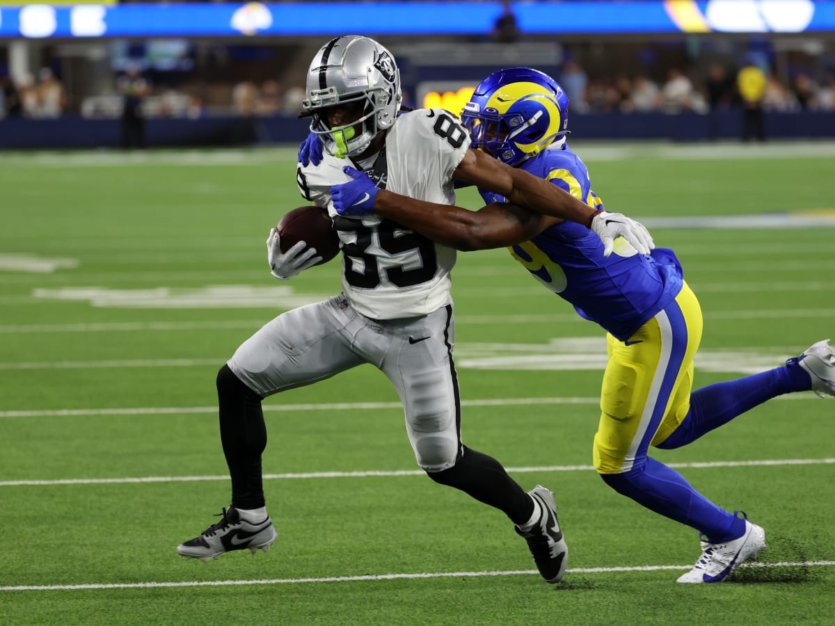 Raiders' Tre Tucker flashes talent on 1st career touch, Raiders News