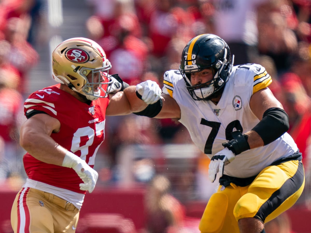 Steelers are hoping 49ers star Nick Bosa doesn't pull a T.J. Watt in season  opener