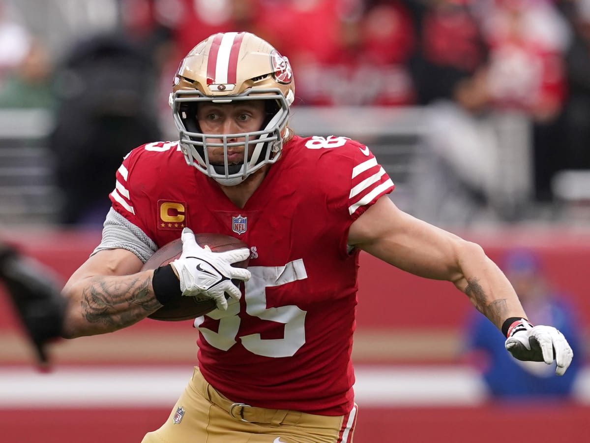 49ers-Steelers injury report: George Kittle on pace to play in