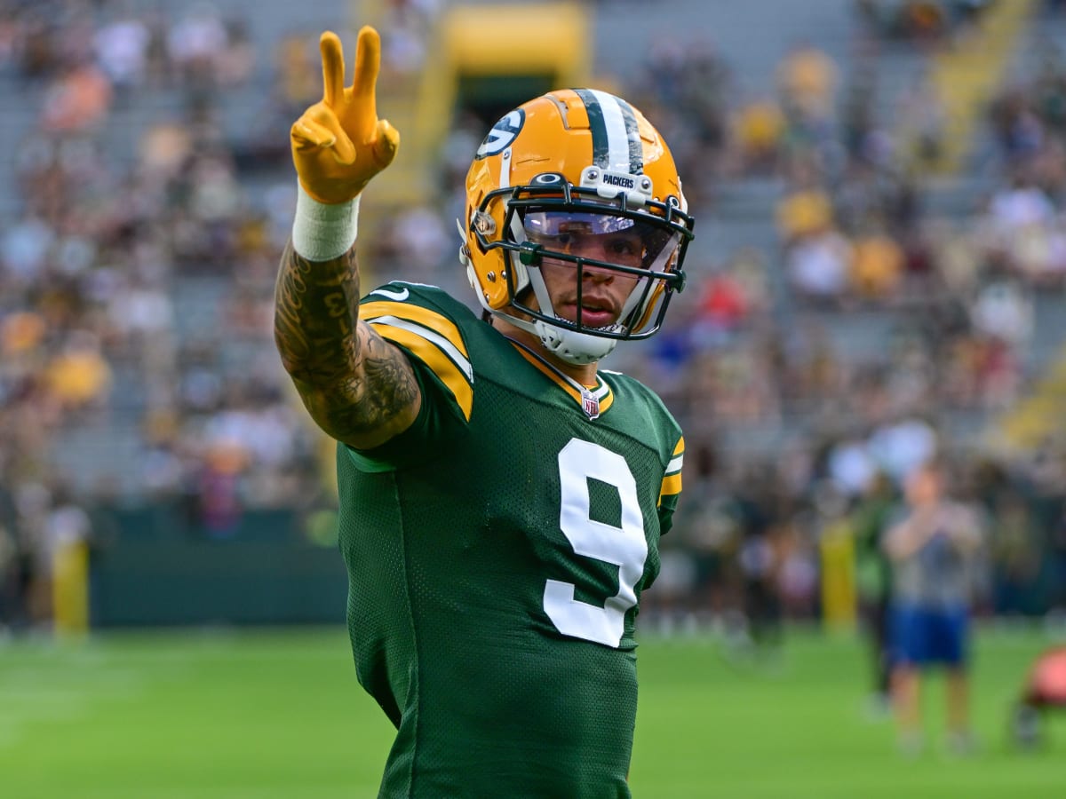 Packers second-year wide receiver Christian Watson officially out