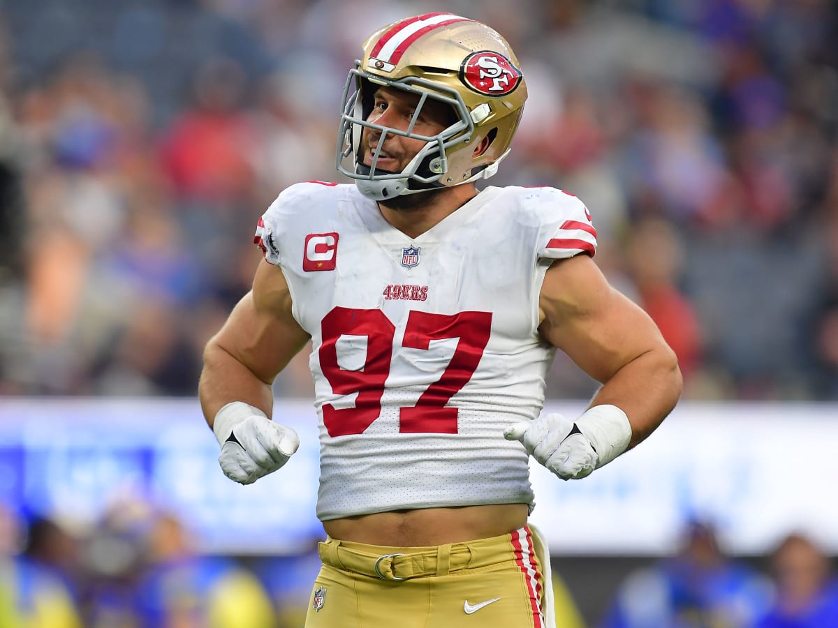 Nick Bosa Back at Practice; 49ers Week 6 Friday Injury Report