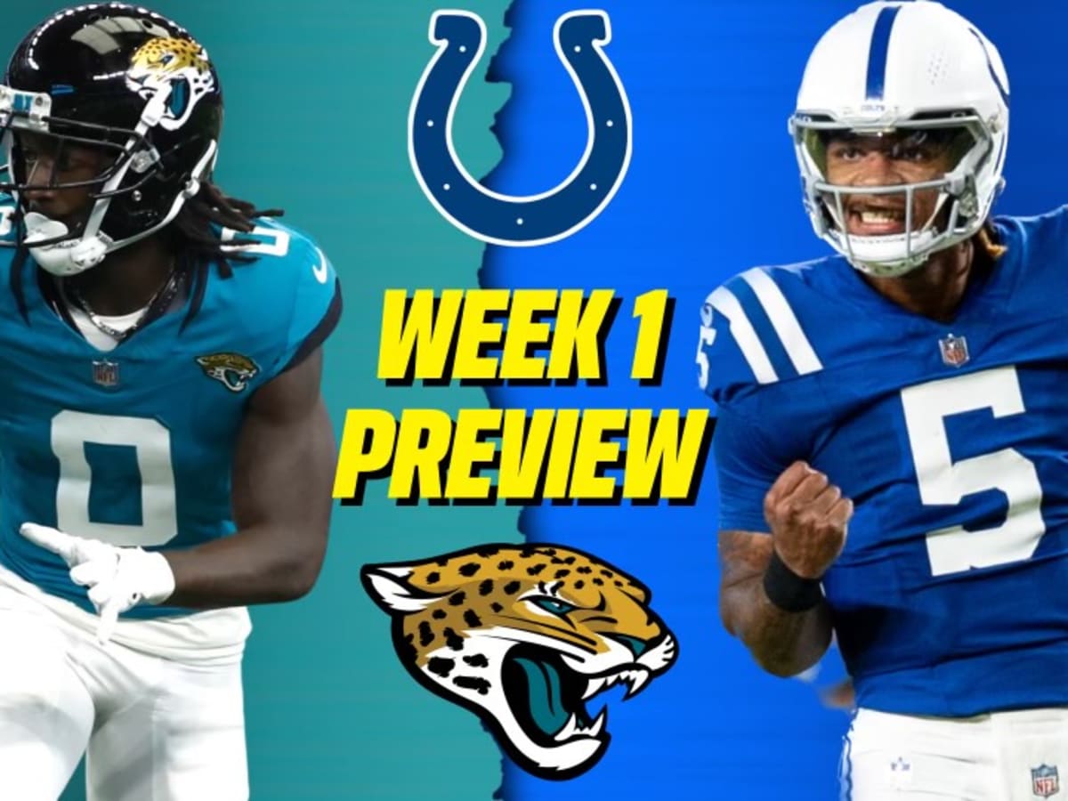 Indianapolis Colts Vs Jacksonville Jaguars Week 1 Preview - A to Z Sports