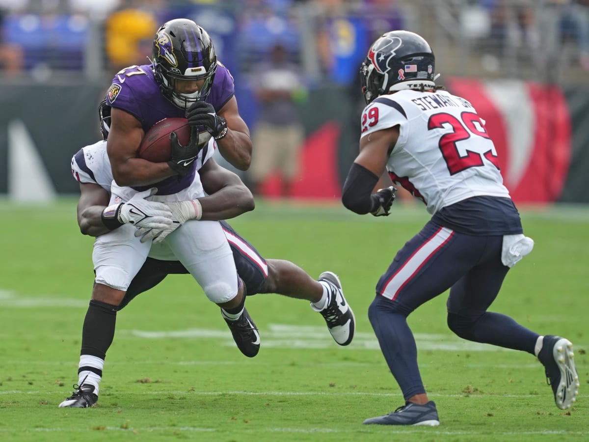 J.K. Dobbins Making Debut for Ravens vs. Patriots, Week 3