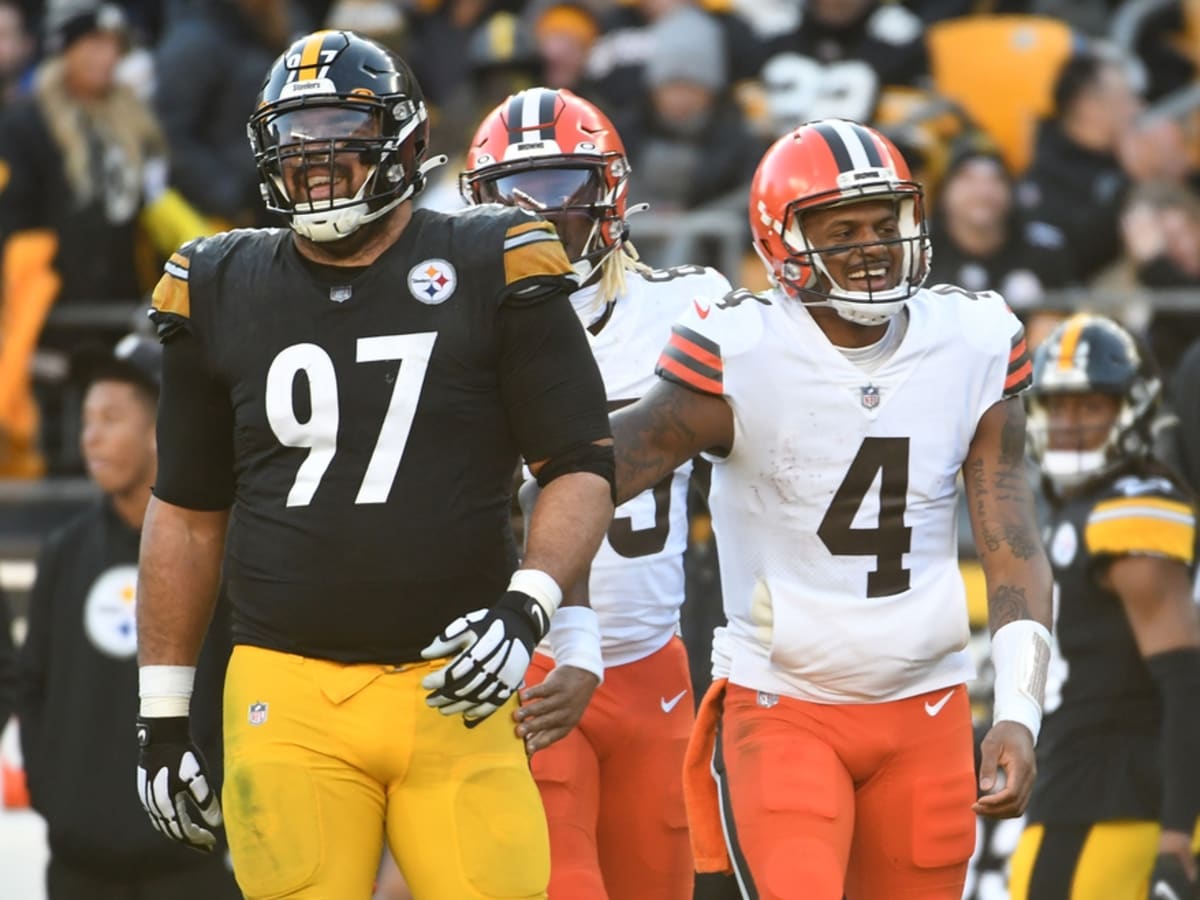 Browns stay steady in the second quarter, lead 35-10 at the half over the  Steelers (video) - Dawgs By Nature