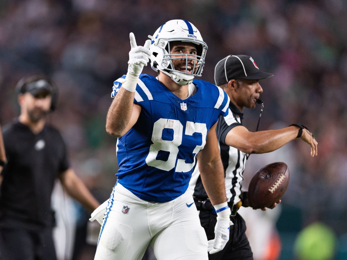 Kylen Granson: Indianapolis Colts tight end celebrates first career  touchdown with humorous photoshoot