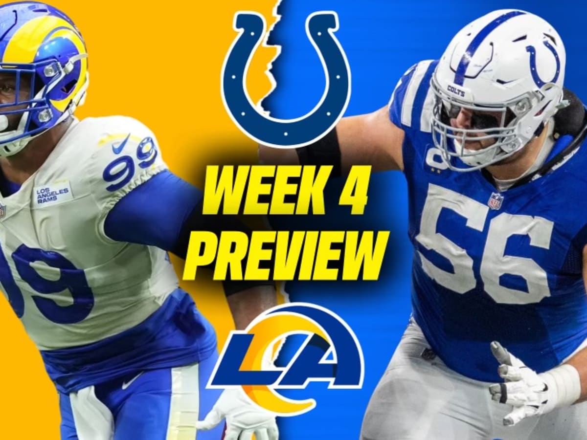 Indianapolis Colts Vs. Los Angeles Rams Week 4 Preview - A to Z Sports