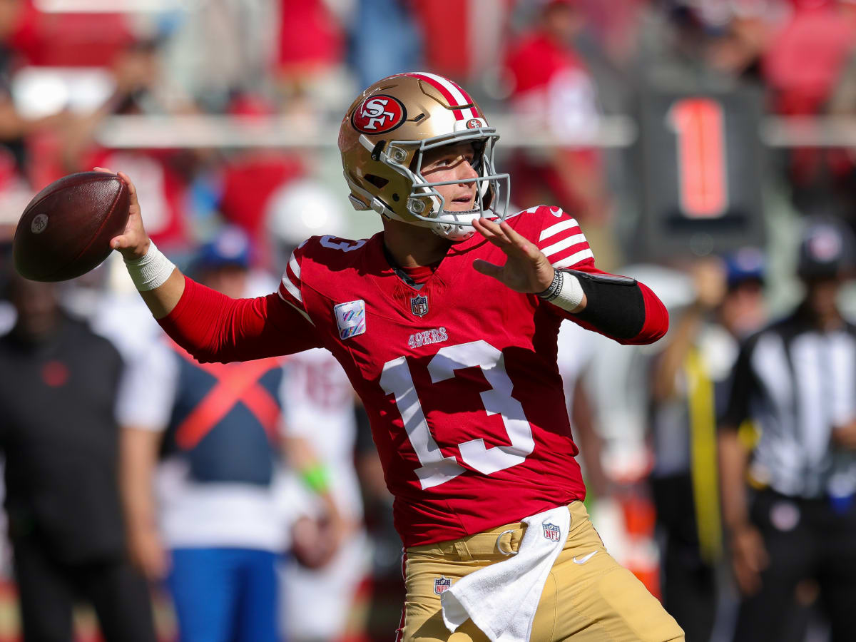 Brock Purdy is clearly the 49ers' starting quarterback, and he's