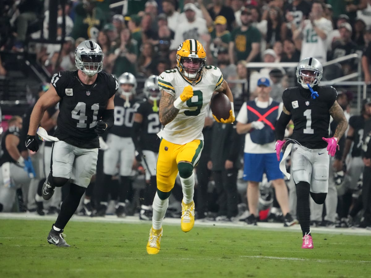 WATCH: Packers rookie WR Christian Watson breaks out with 3 TDs vs. Cowboys