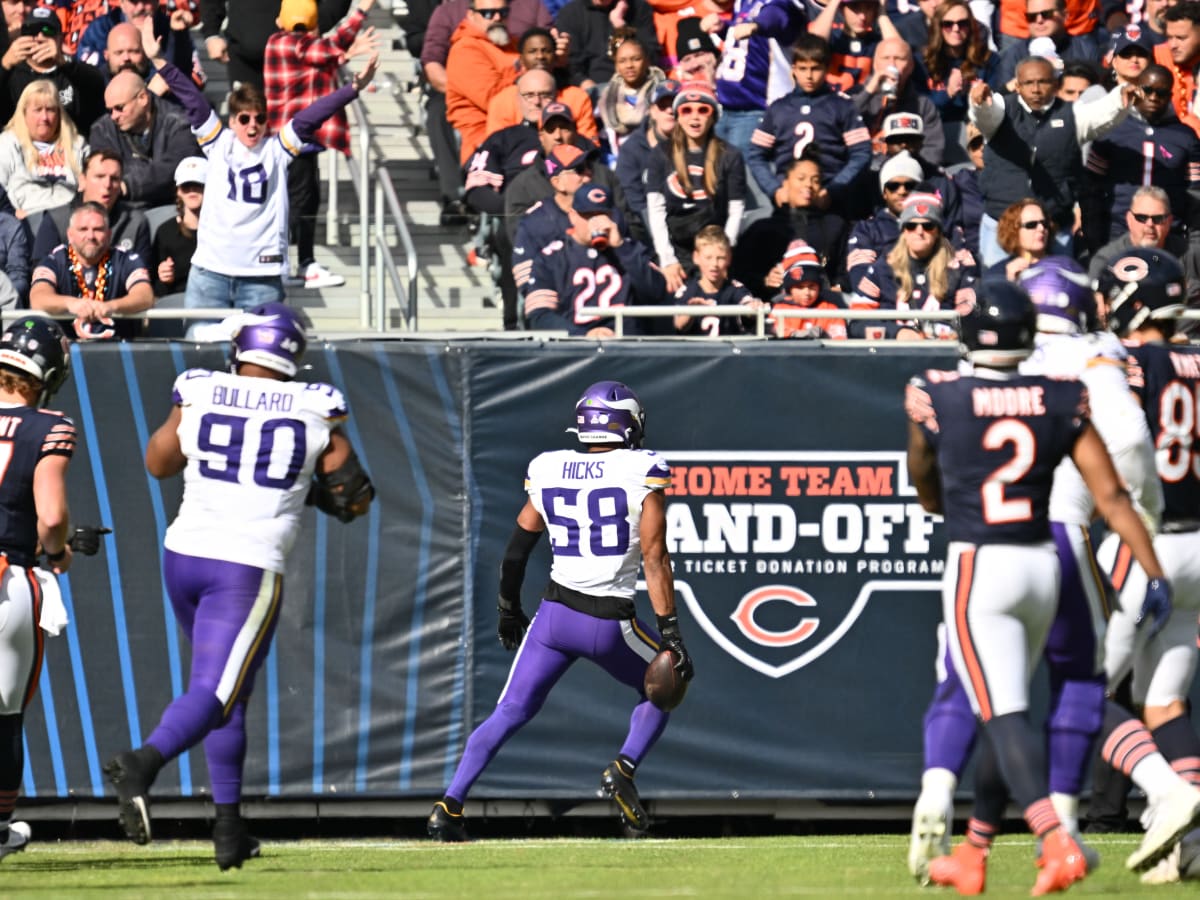 Vikings linebacker Jordan Hicks was driving force in win over Bears