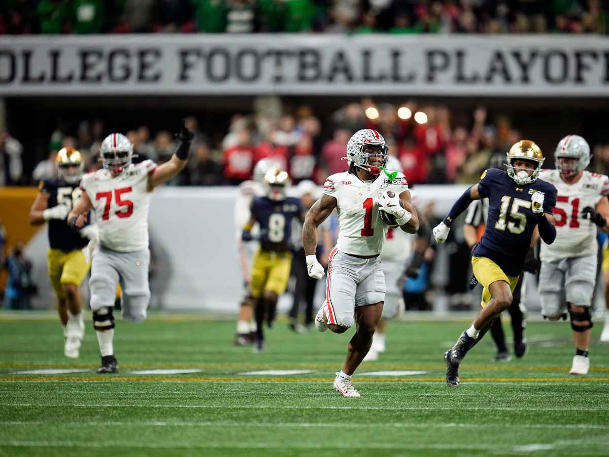 Ohio State's National Championship hero a strong candidate to help Kyle  Shanahan continue his 49ers draft tradition in 2025