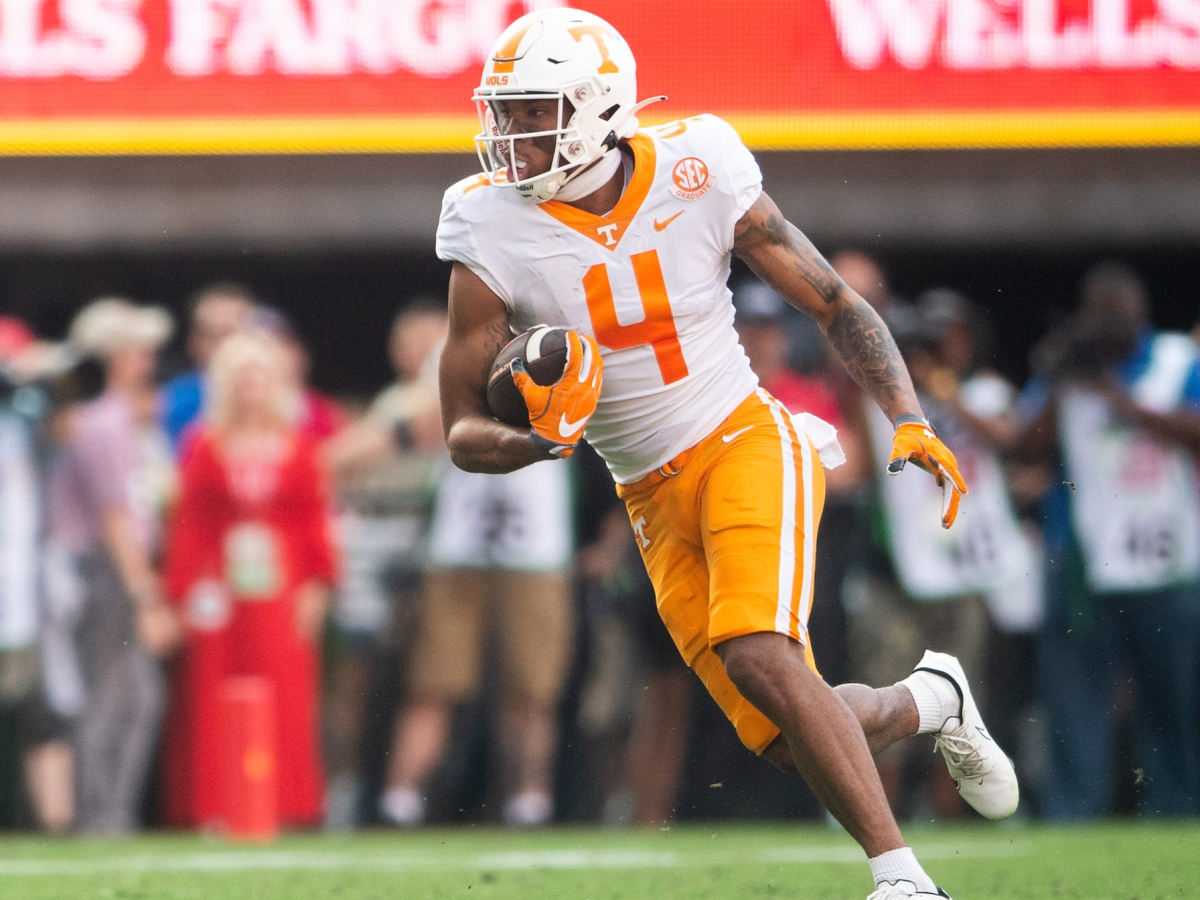 On3 on X: The Cleveland Browns select Tennessee WR Cedric Tillman