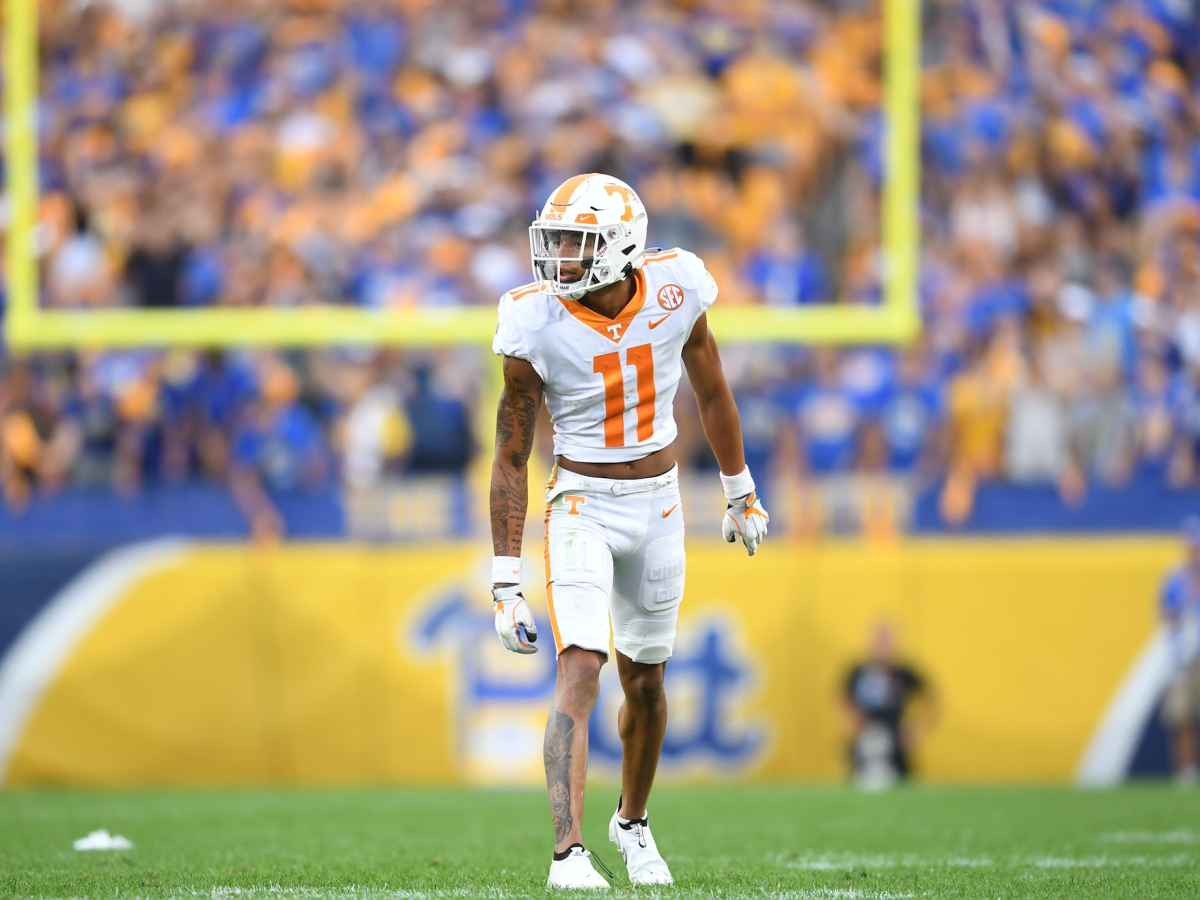 Former Tennessee receiver Jalin Hyatt displays speed at Giants' camp -  VolReport