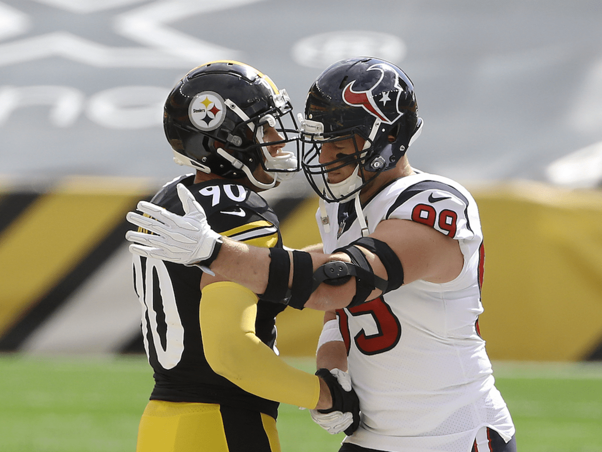 Steelers' T.J. Watt eager to be on hand for brother J.J.'s induction into  Texans' Ring of Honor