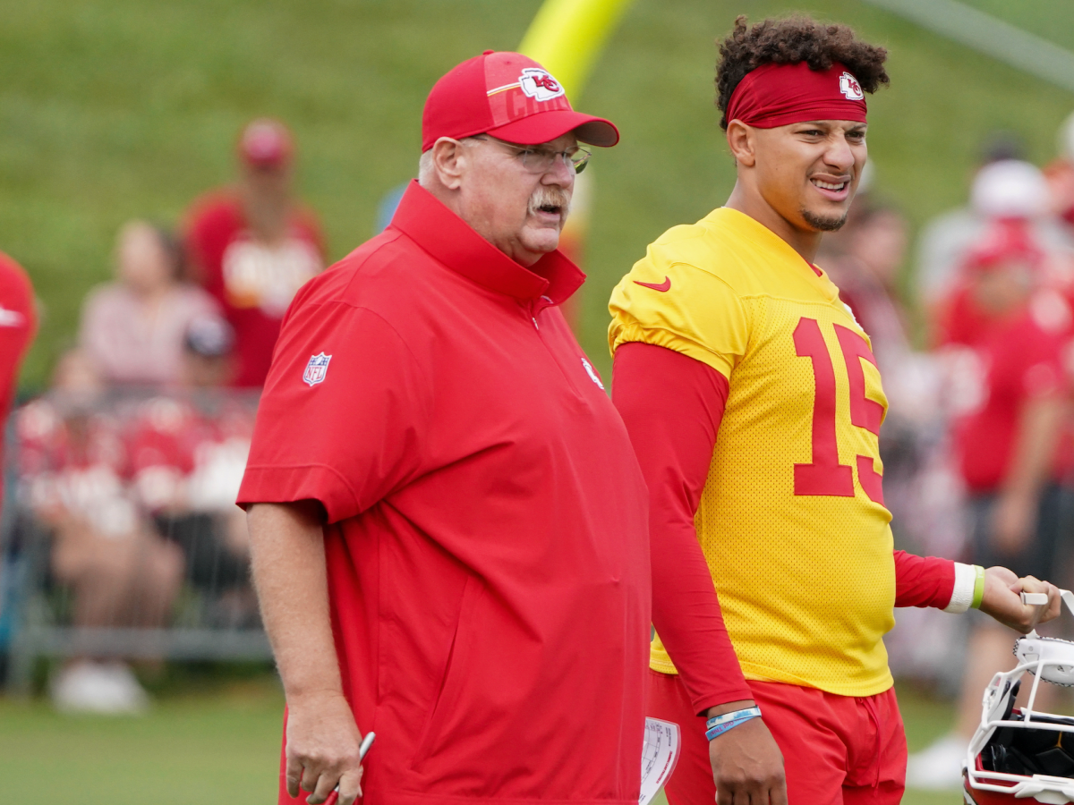 Patrick Mahomes, Andy Reid KC Chiefs start NFL training camp