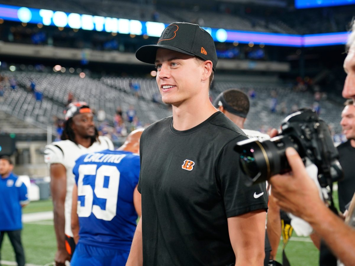 Bengals' Joe Burrow loves playing trash-talking Ravens