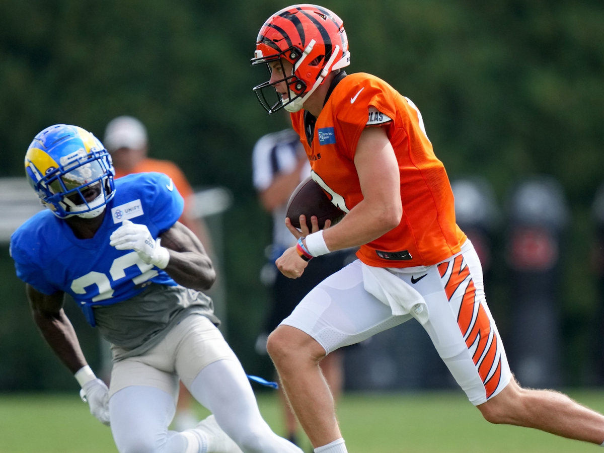 Rams and Bengals get into multiple scuffles during Thursday's practice