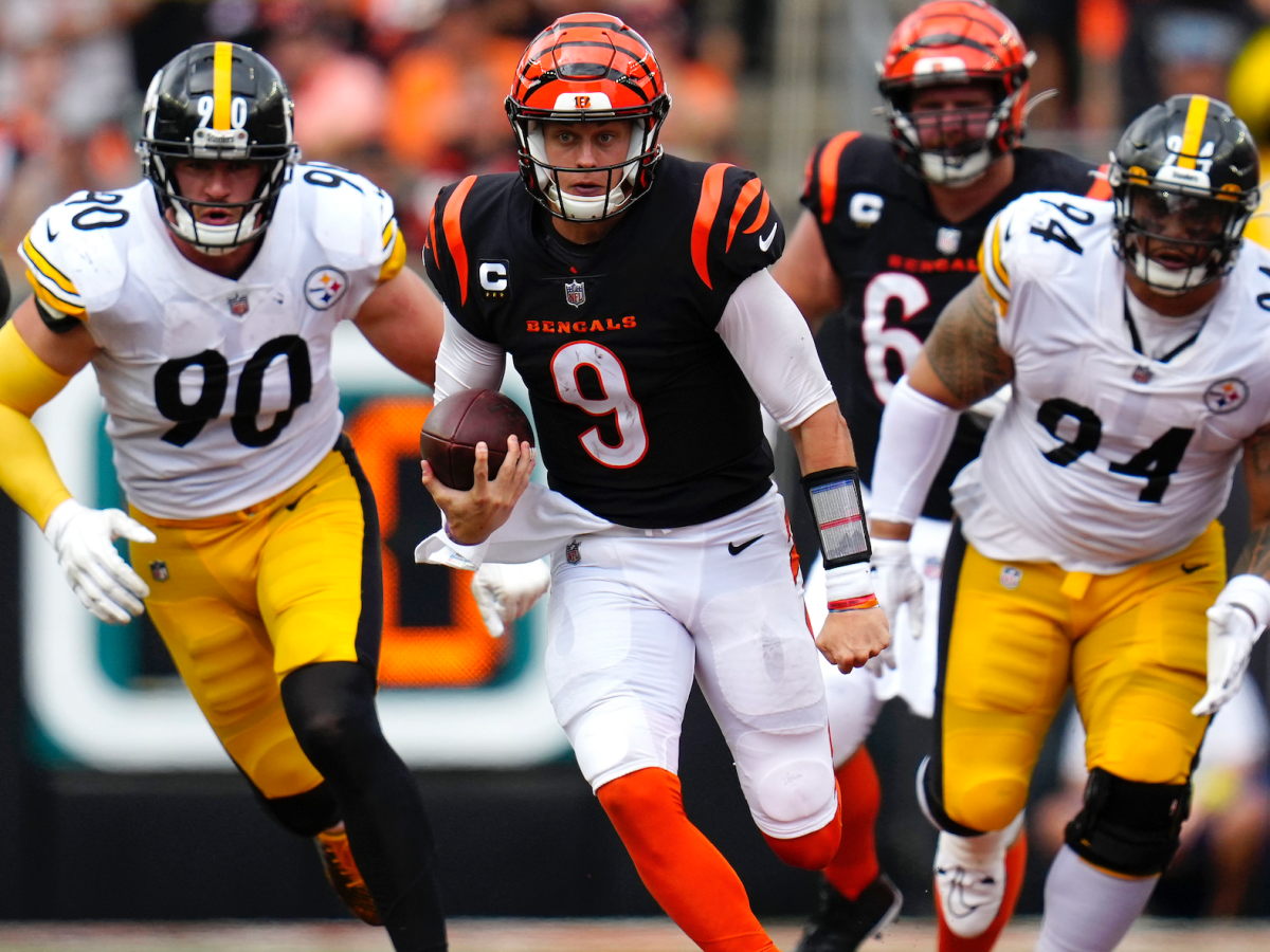 Cincinnati bengals cornerback Johnathan Joseph smiles after scoring against  the Buffalo Bills in the second half of an NFL football game, Sunday, Nov.  21, 2010, in Cincinnati. (AP Photo/David Kohl Stock Photo 