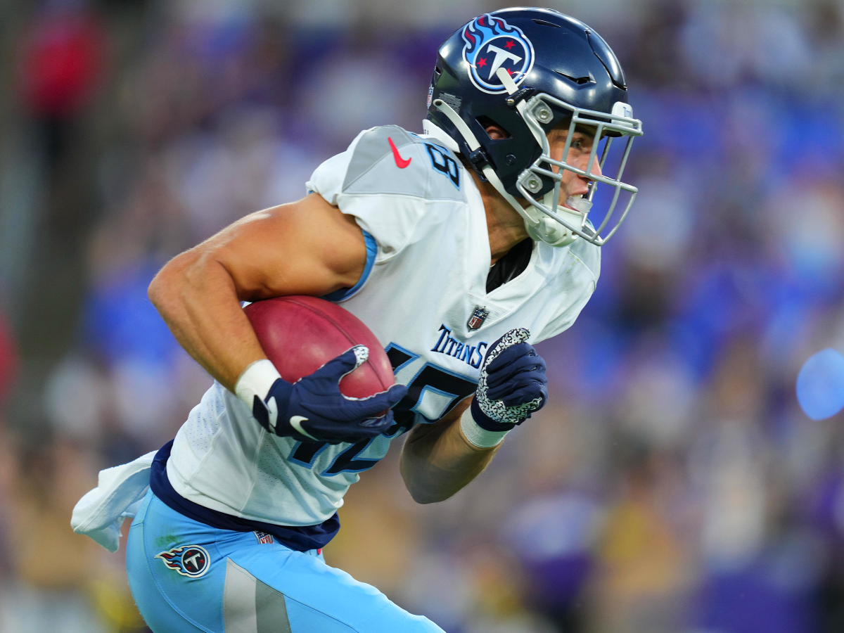 Titans WR Kyle Philips recognized on national television - A to Z