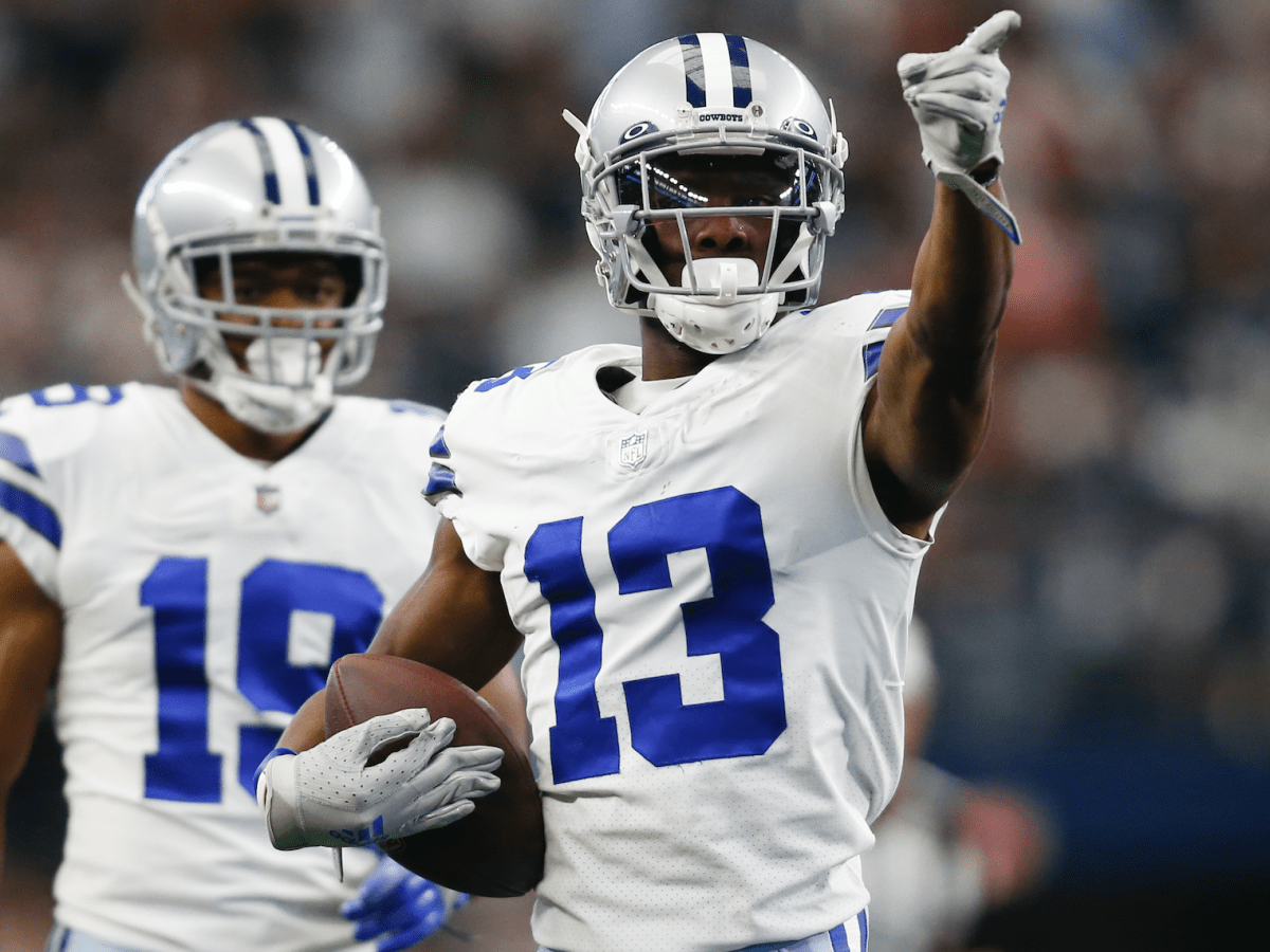 Dallas Cowboys wide receiver Michael Gallup (13) is seen after an