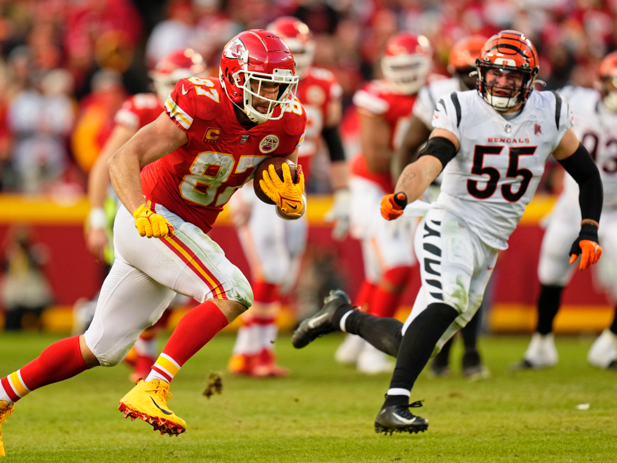 Chiefs Travis Kelce talks Keegan-Michael Key's dig, the AFC title