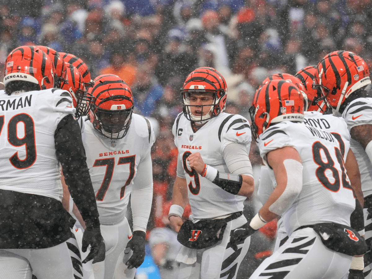 Final game ball from Bengals AFC win delivered by Coach Zac Taylor