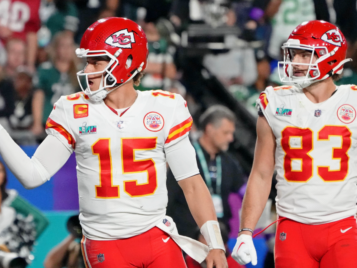 Andy Reid, Patrick Mahomes take the podium on Day 3 of Super Bowl week