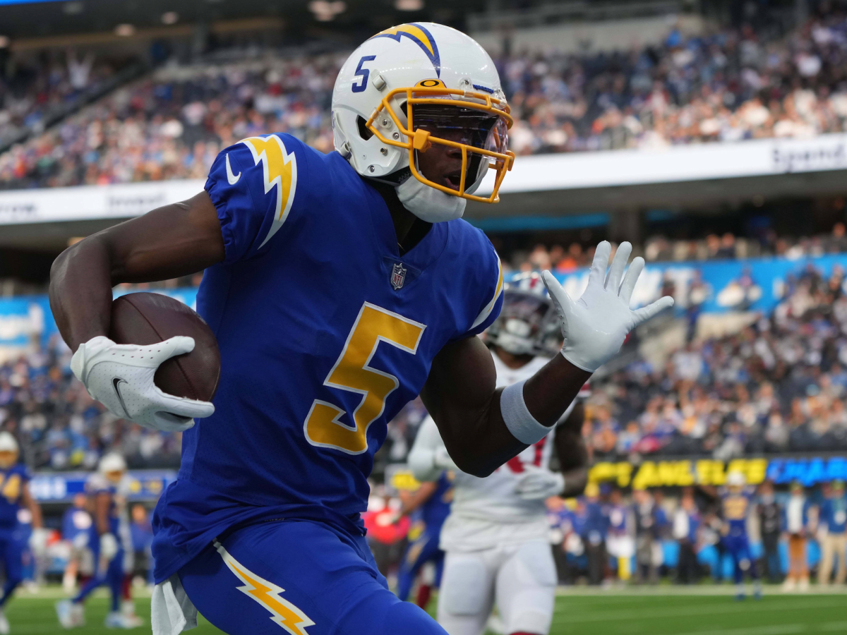 Chargers' Josh Palmer making sure not forgotten in top-heavy WR room