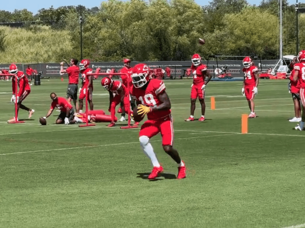 Chiefs WR Kadarius Toney (ankle) 'running around like crazy' at practice  ahead of Super Bowl LVII