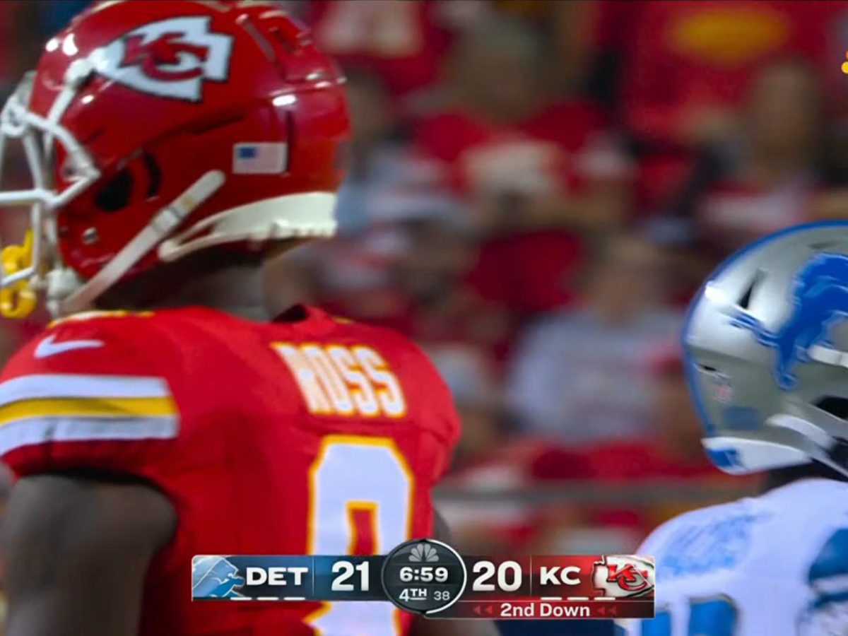 Chiefs snaps, targets Week 1: Kansas City statistics vs. Lions - DraftKings  Network