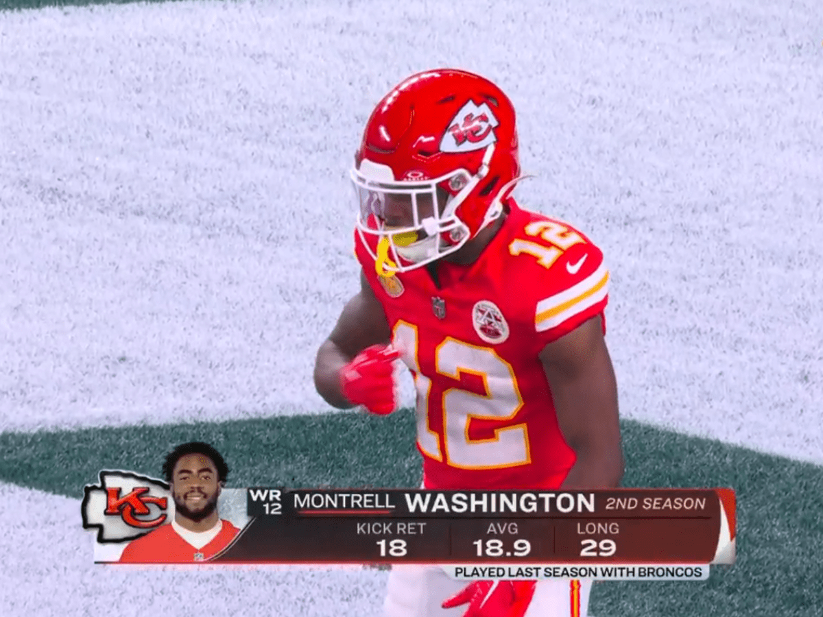 Chiefs vs Jets: WR Montrell Washington takes over at returner