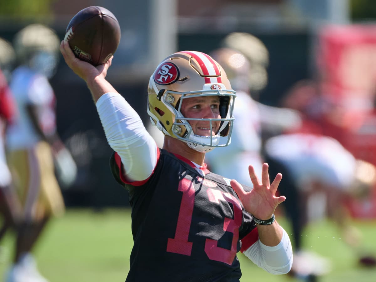 49ers Training Camp Brock Purdy sharp but defensive line