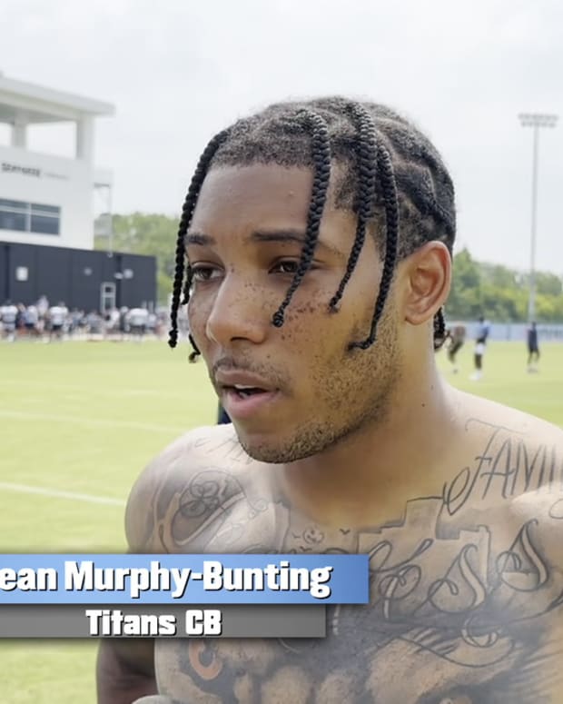 Titans CB Sean Murphy-Bunting talks about competition in the