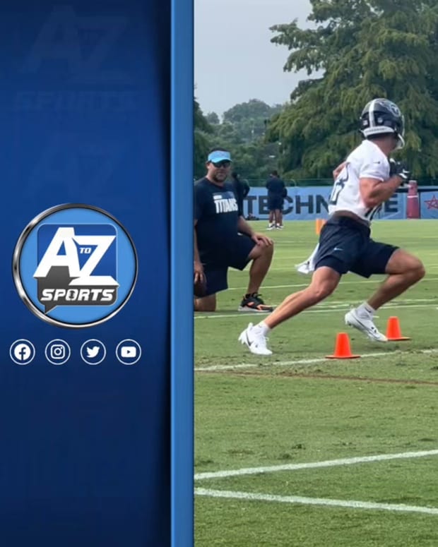 Titans WR Kyle Philips talks about how he trained in the offseason and what  he likes most about his game heading into 2023 - A to Z Sports