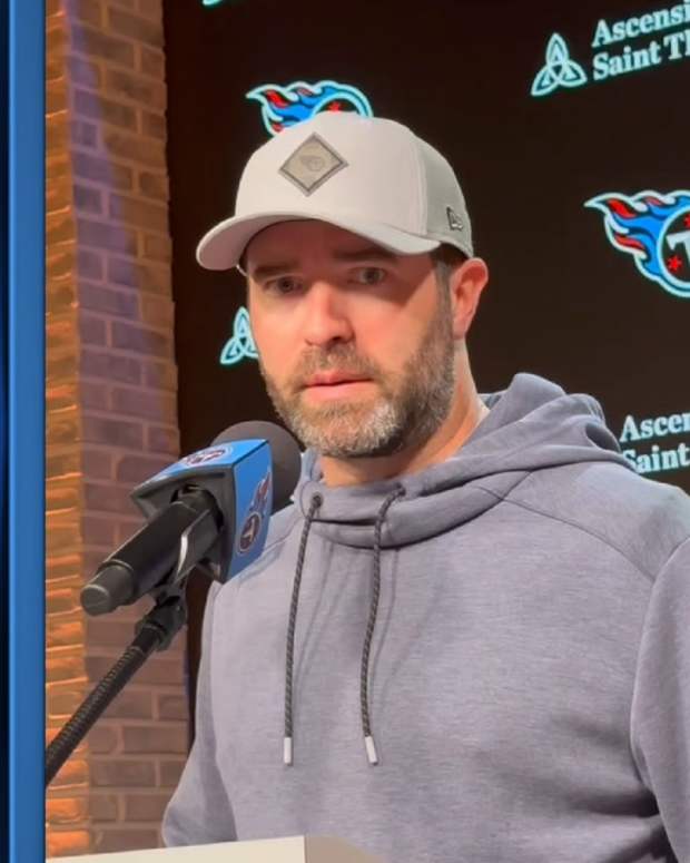 Titans HC Brian Callahan recaps the team's abysmal 2025 season