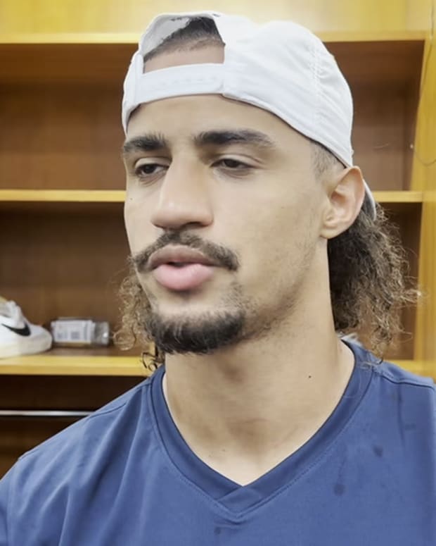 Tennessee Titans cornerback Sean Murphy-Bunting responds to questions from  reporters at the NFL football team's training facility, Tuesday, May 16,  2023, in Nashville, Tenn. (AP Photo/George Walker IV Stock Photo - Alamy