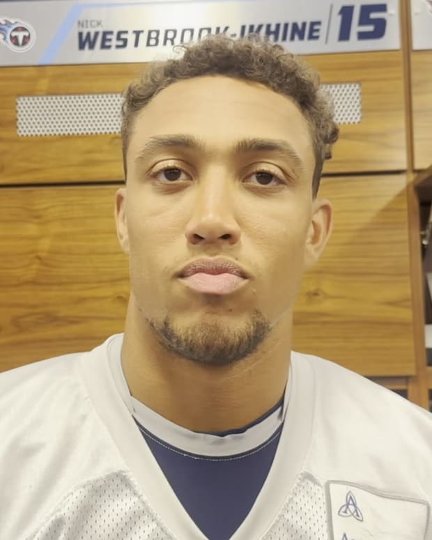 Nick Westbrook-Ikhine talks about being the veteran in the Titans WR room -  A to Z Sports