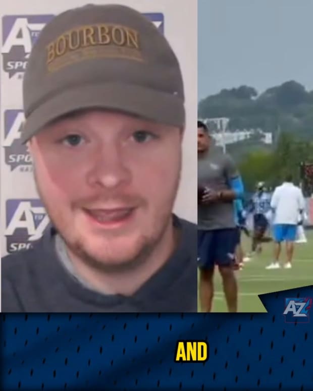 Titans WR Kyle Philips talks about how he trained in the offseason and what  he likes most about his game heading into 2023 - A to Z Sports