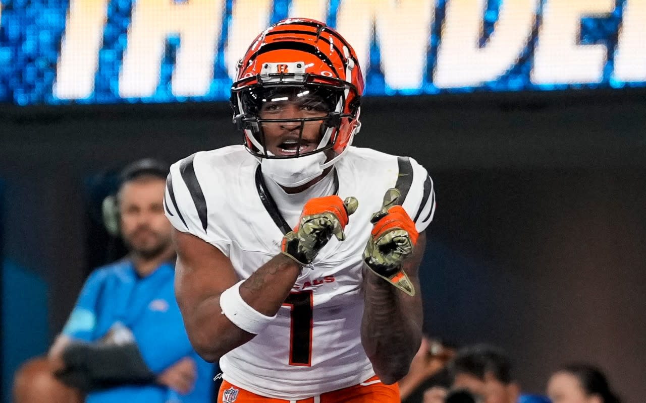 Bengals WR Ja'Marr Chase sends a clear message to fans regarding his most  famous touchdown celebration - A to Z Sports