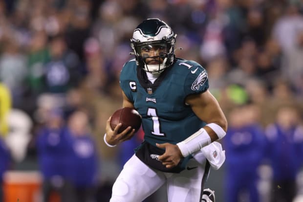 5 Giants vs. Eagles Takeaways: Jalen Hurts Looks Plenty Healthy in Divisional  Round Domination