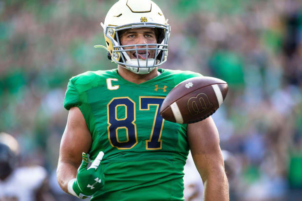 NFL Draft 2023 position prop, Michael Mayer: Daily Best Bets, Sports  Betting