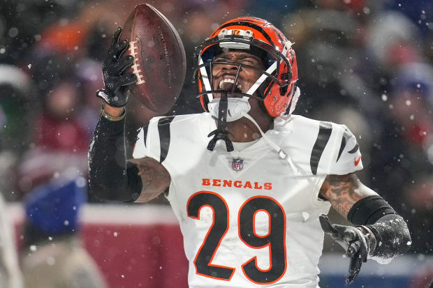 Dax Hill, Jackson Carman are notables seeing work in Bengals